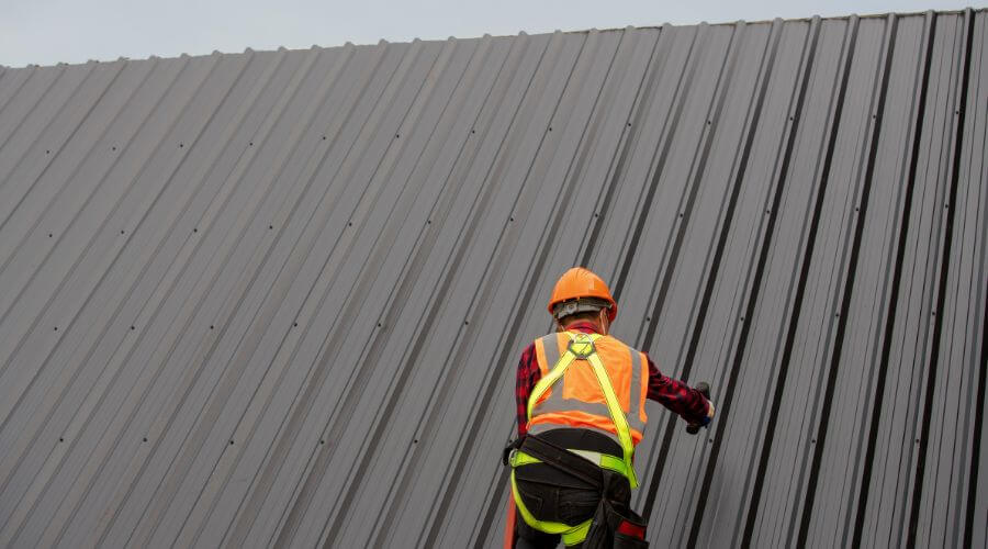 Professional metal roof installation in Laurinburg, NC